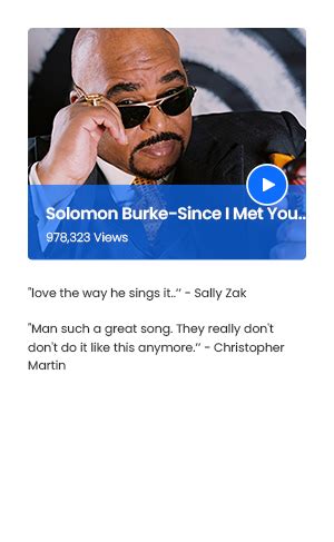 Solomon Burke - Biography, Songs, Albums, Discography & Facts - Top40weekly