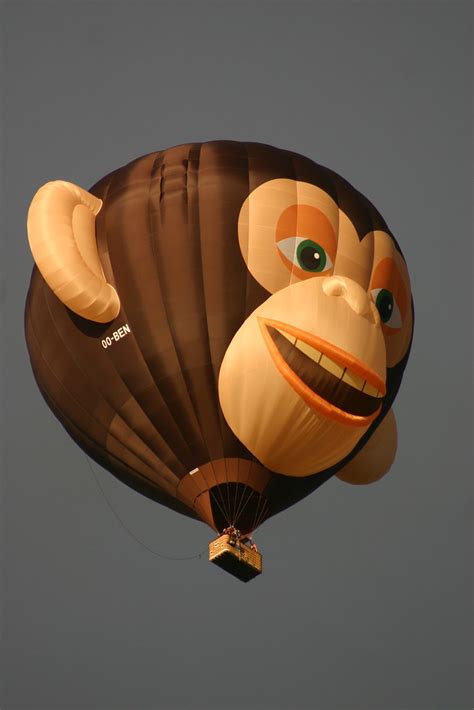 Hot-air Balloon Monkey Special Shape | Monkey special shape … | Flickr