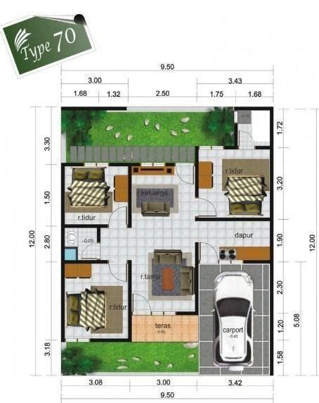 Panduan Lengkap Rumah Tipe 70, Desain, Denah & Ukuran