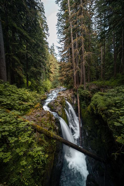 Three Waterfalls in Olympic National Park