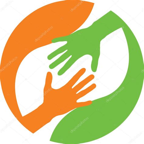 Helping hand Stock Vector Image by ©magagraphics #9881312