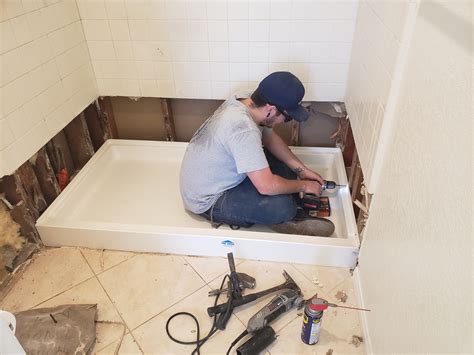 Shower Pan Replacement Temecula, California | Sanford and Son Plumbing ...