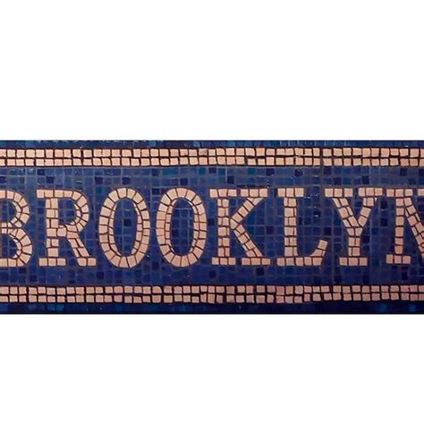 Nyc Subway Mosaic - Etsy