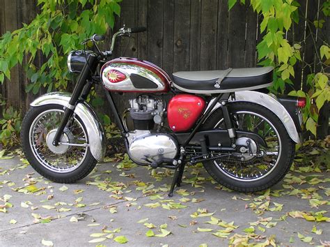 1962 BSA SS80 Classic Motorcycle Pictures