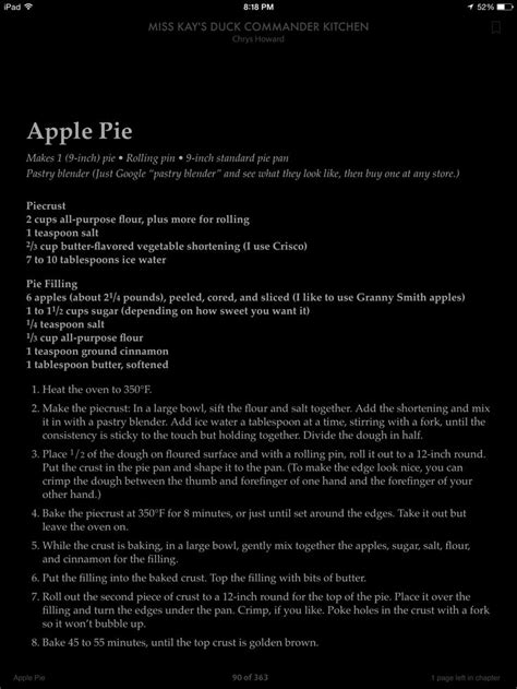 Classic Apple Pie Recipe