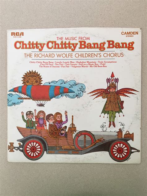 Chitty Chitty Bang Bang Vintage Album The Music From Chitty | Etsy ...