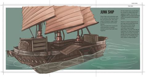 ArtStation - Junk Ship concept art - assigment