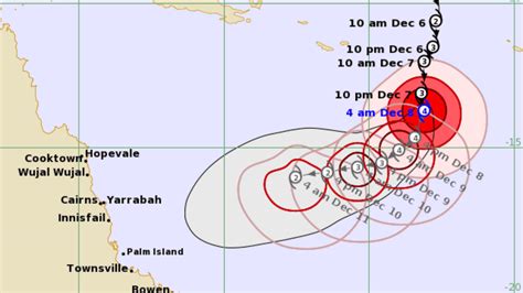 Cyclone Jasper Intensifies To Category Four Over Coral Sea