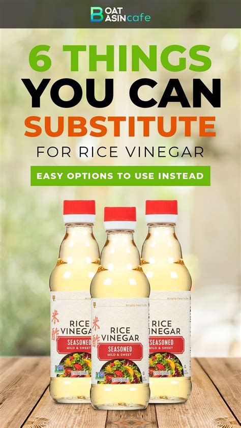 6 Things You Can Substitute for Rice Vinegar: Easy Options to Use ...