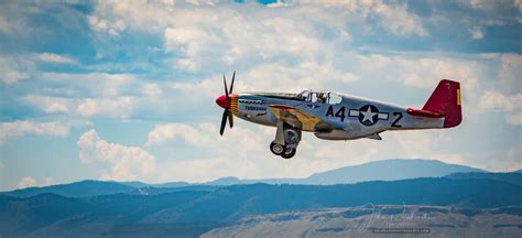 Photo of Tuskegee Airmen P-51 Mustang Low Flyby at Colorado Airshow