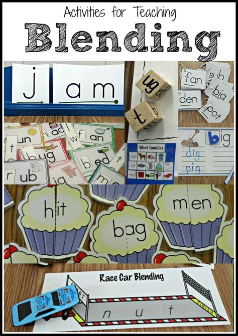 How To Teach Kindergarteners To Blend Words