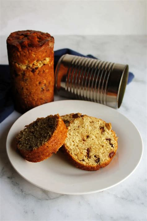 Grandma's Date Nut Loaves - Baked in Cans - Cooking With Carlee