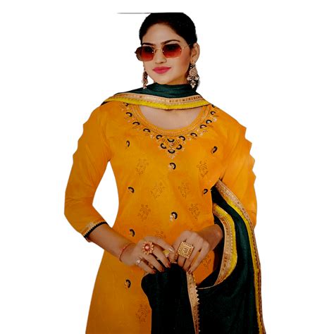 Buy Online Style ladies suit piece with readymade garara sarara at lowest price in India ...