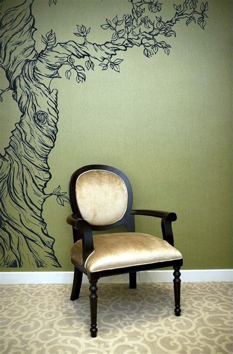 40 Elegant Wall Painting Ideas For Your Beloved Home - Bored Art | Tree ...