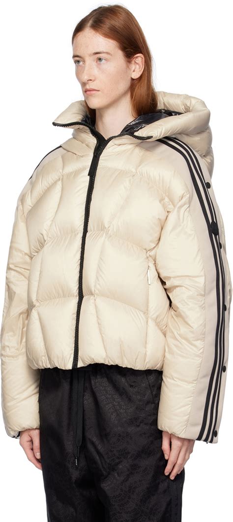 Moncler Genius Moncler x adidas Originals Beige Fusine Down Jacket ...