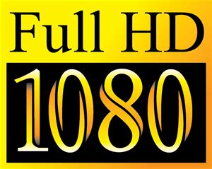 Full HD 1080 Logo PNG Vector (AI) Free Download