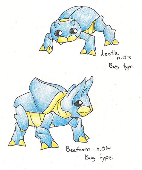 Beetle Pokemons by HeavyMetalManga on DeviantArt