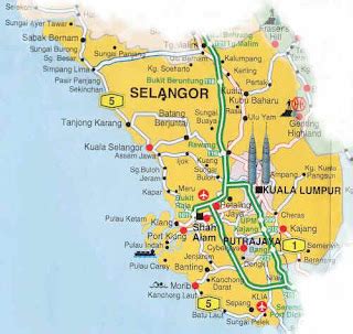 Selangor Destination: Selangor Map & History