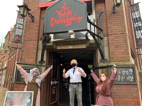 Watch: ‘Boris Johnson’ declares the York Dungeon open again | YorkMix