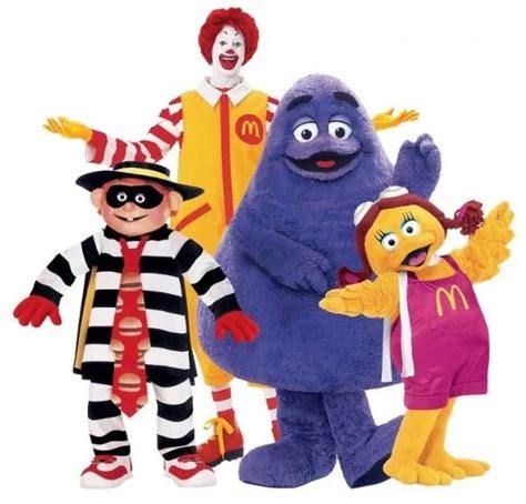 When McDonalds used Ronald, Grimace, the Hamburglar, and Birdie to sell junk food to kids. : r ...