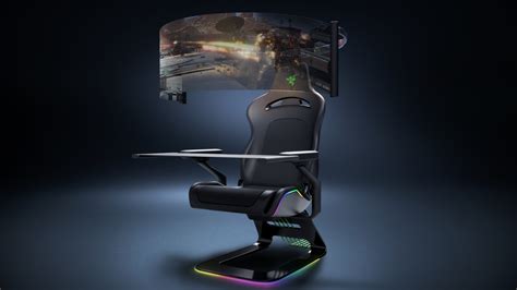 CES 2021: La última locura de Razer: una silla gaming con una pantalla ...