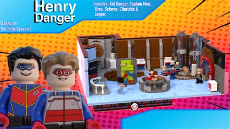 LEGO IDEAS - Henry Danger: The Man Cave!