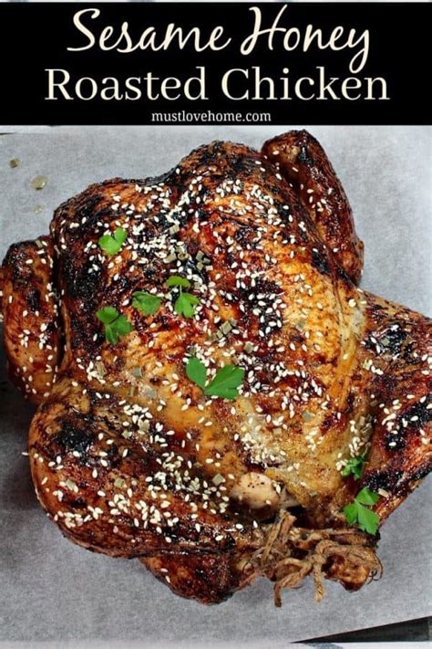 Sesame Honey Roasted Chicken – Must Love Home