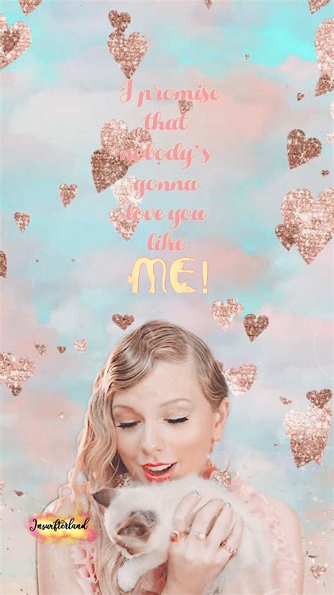 Taylor Swift Lover Lyrics Wallpaper - CharlesKnoll