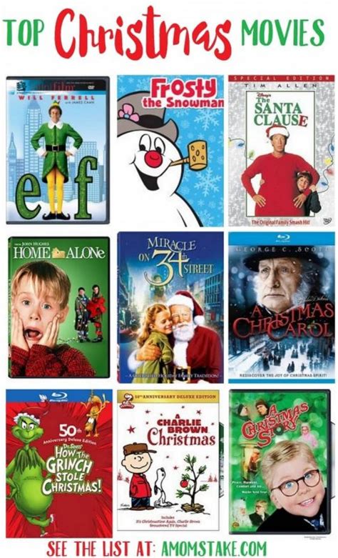 Top 25 Christmas Movies to Watch in December! - A Mom's Take