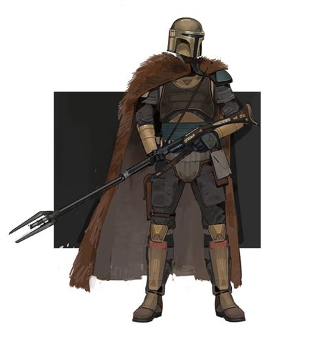 Jango Fett Inspiration for Season 1 Concept Art by Brian Matyas - Image Galleries - Boba Fett ...