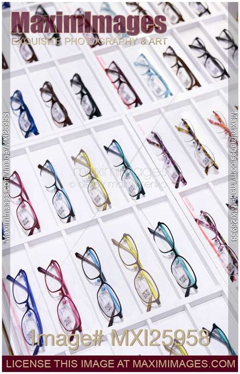 Photo of Eyeglasses with colorful frames | Stock Image MXI25958