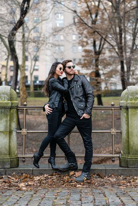 Timeless Classics, Twinning with Him in Leather Jackets - Wendy's Lookbook | Matching couple ...