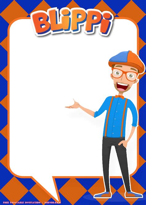 Invitaciones blippi – Artofit