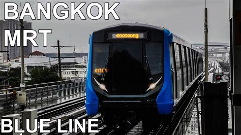 🇹🇭 Bangkok MRT - Blue Line - Compilation (2022) (4K) - YouTube