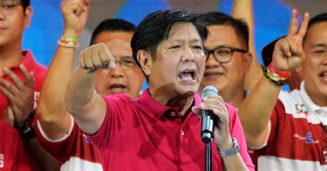 Who is Ferdinand Marcos Jr., presumptive president of the Philippines?