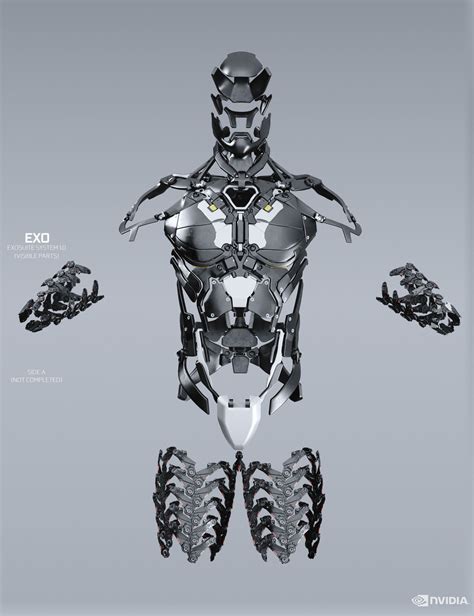 An Exosuit Made For Project Sol | Exosuit, Armor concept, Iron man art