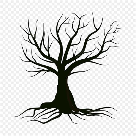 Dark Tree Clipart