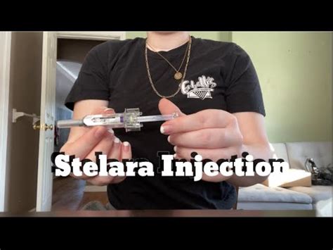 Stelara Injection - How to give yourself a self injection! - YouTube