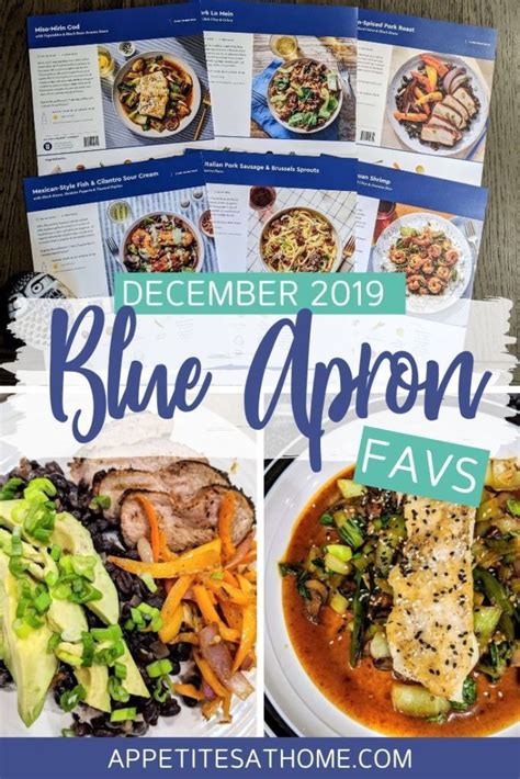 Blue Apron Favorites December 2019 | Blue apron recipes, Hello fresh ...