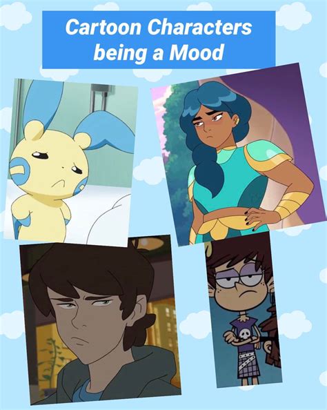 I made a Compilation of Cartoon Characters being A Mood : r/cartoons