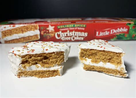 REVIEW: Little Debbie Holiday Spice Christmas Tree Cakes - Junk Banter