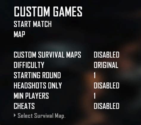 [Release] [Zombies] "Custom Survival Maps" option for custom games ...