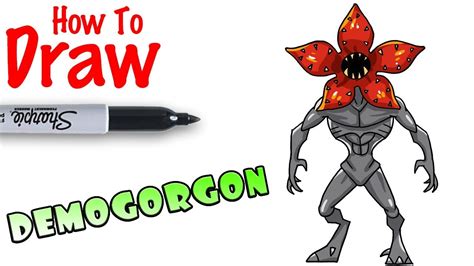 How to Draw the Demogorgon - YouTube