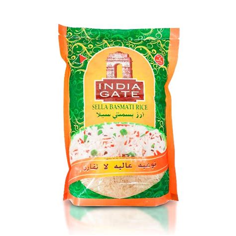 Sella basmati rice "India Gate" (1kg)