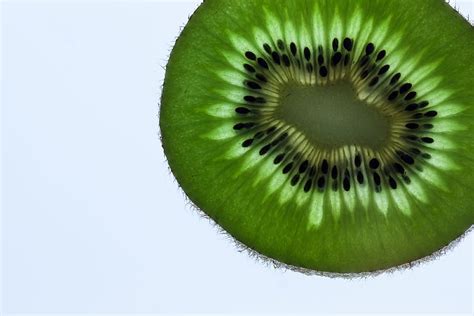 primer plano de kiwi, de cerca, Fruta, verde, kiwi, modelo, alimentación saludable, comida y ...