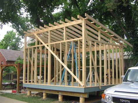 Close Up Of How I Did The Outrigger | Barn style shed, Diy shed plans, Shed design