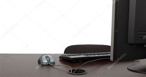 Empty office desk — Stock Photo © razvanphoto #10470363