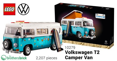 LEGO reveals new 10279 Volkswagen T2 Camper Van for 2021 [News] - The ...