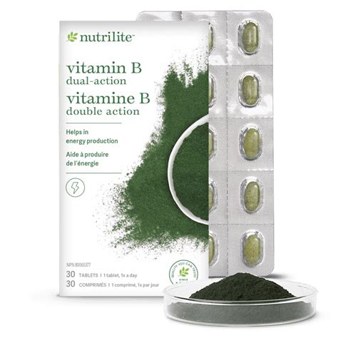 Nutrilite™ Vitamin B Dual Action – 30 Tablets | Vitamins & Supplements ...