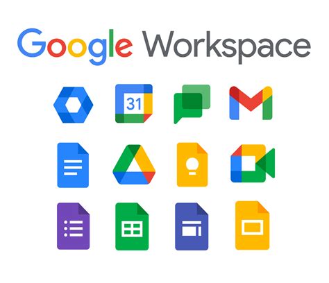 Aplicaciones de Google Workspace